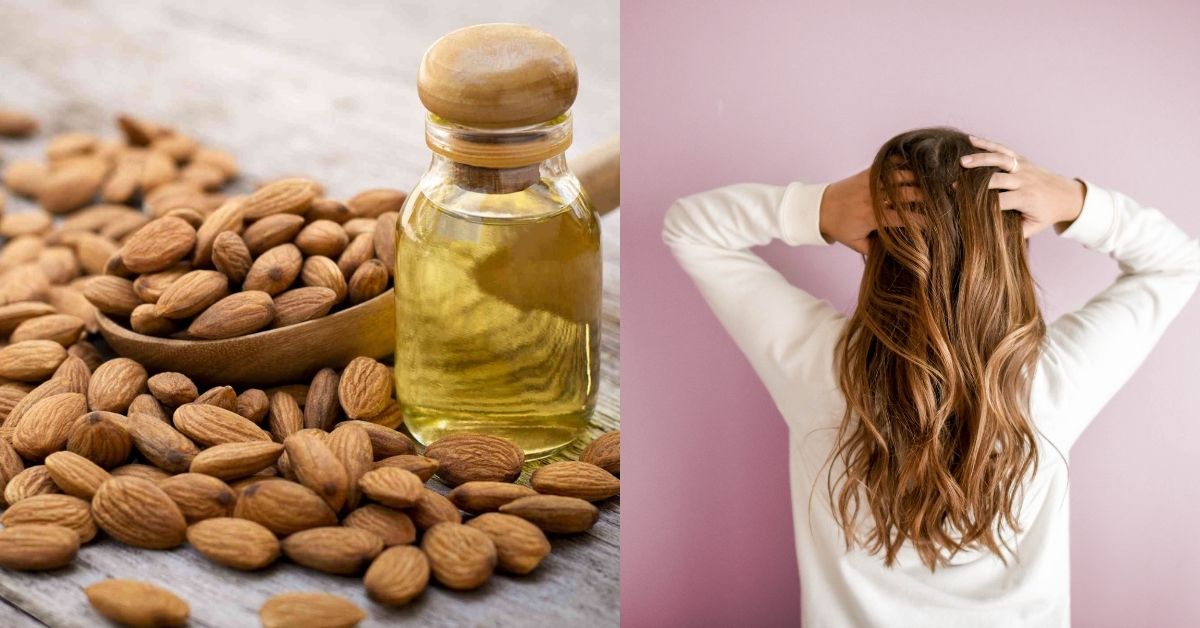 almond oil for hair